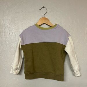 $15 ADD ON little co. gender neutral sweatshirt 24M Zara Hanna Andersson Gap